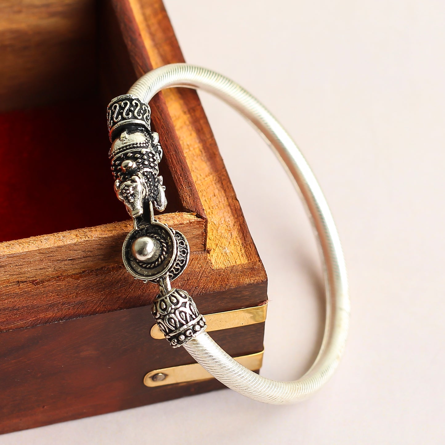 Silver Brass Spiritual Kada
