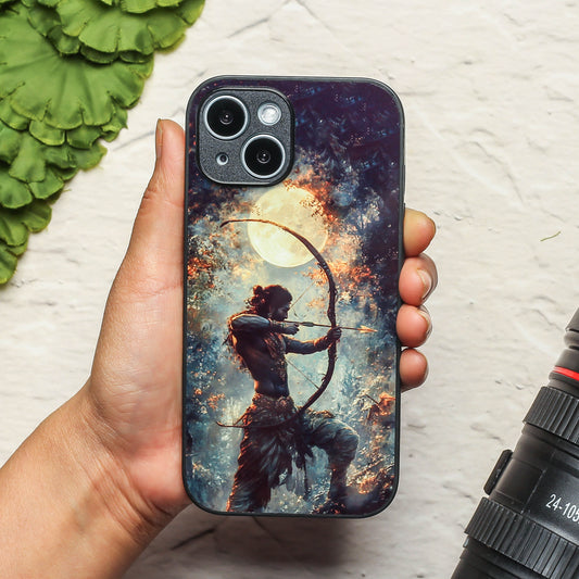 Ram ji 3rd Designer Metal Back cover for Apple Iphone 14 Plus