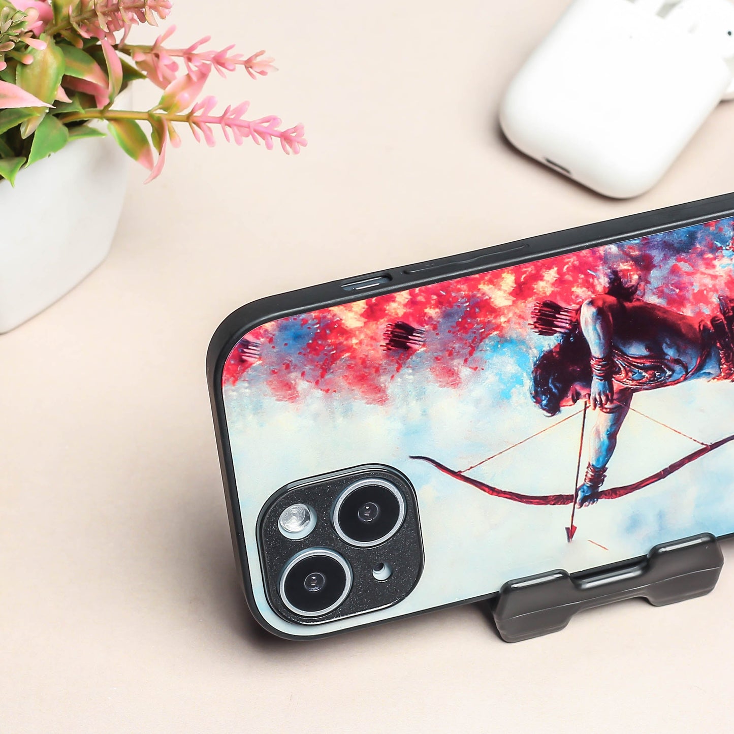 Ram ji 1st Designer Metal Back cover for Apple Iphone 15