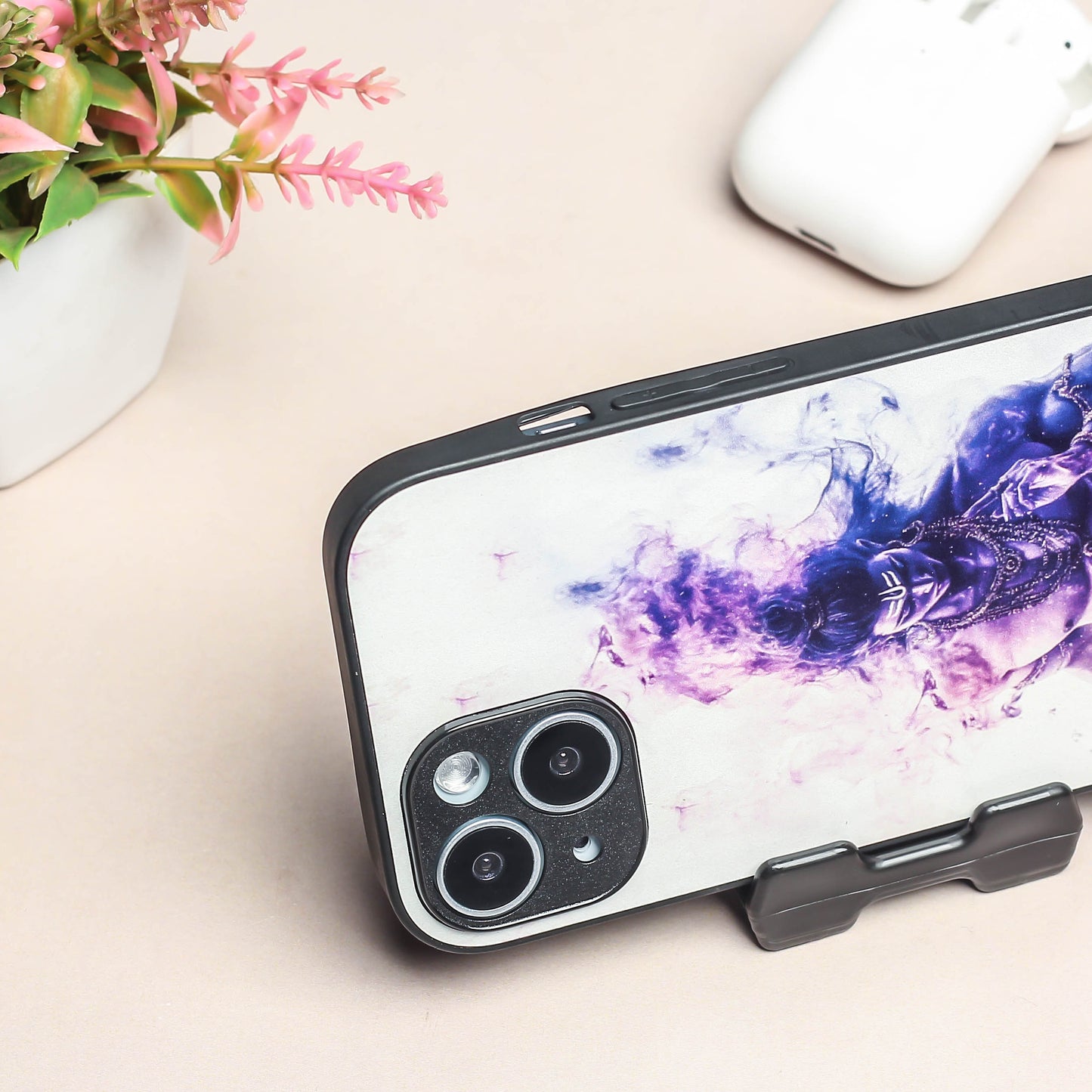 Mahadev ji 3rd Designer Metal Back cover for Apple Iphone 13