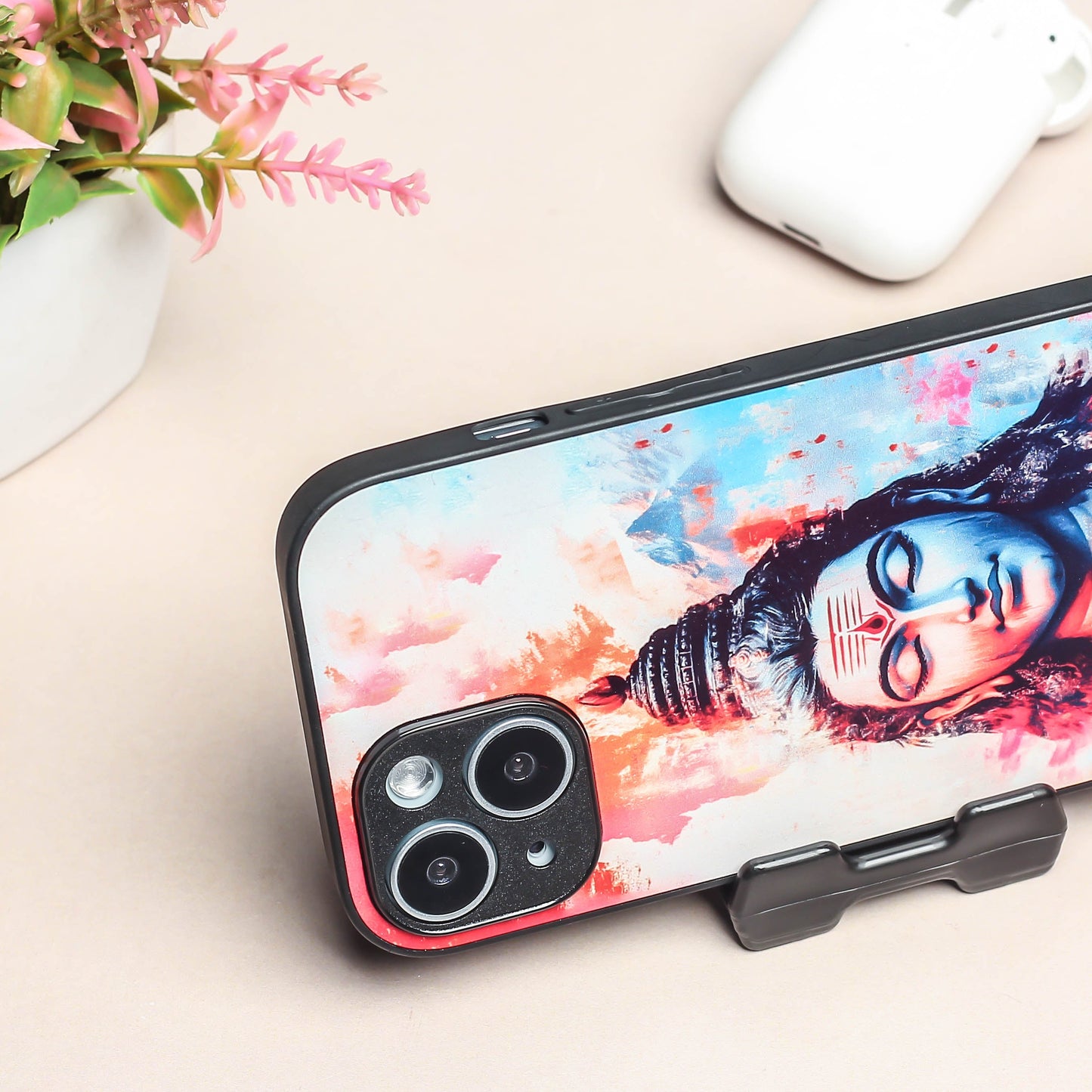 Mahadev ji 6th Designer Metal Back cover for Apple Iphone 15