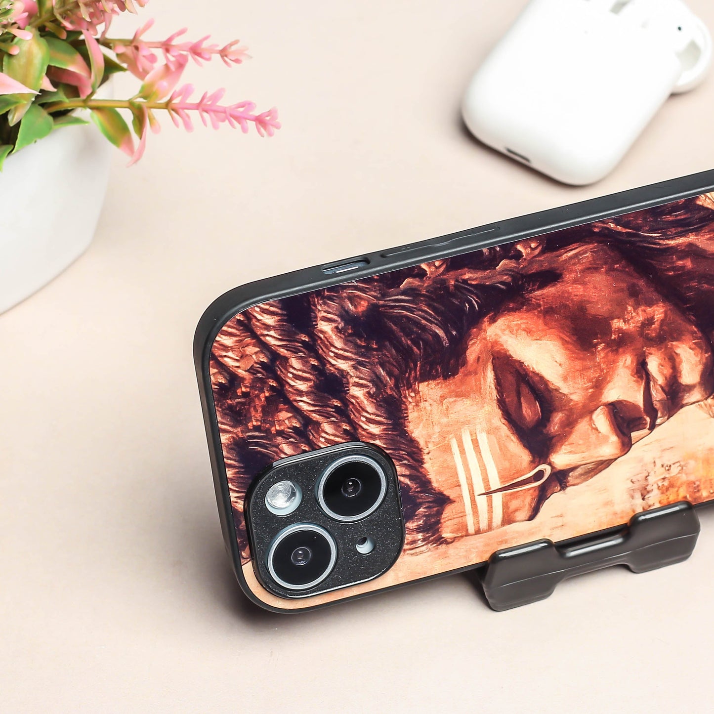 Mahadev ji 5th Designer Metal Back cover for Apple Iphone 15 Plus