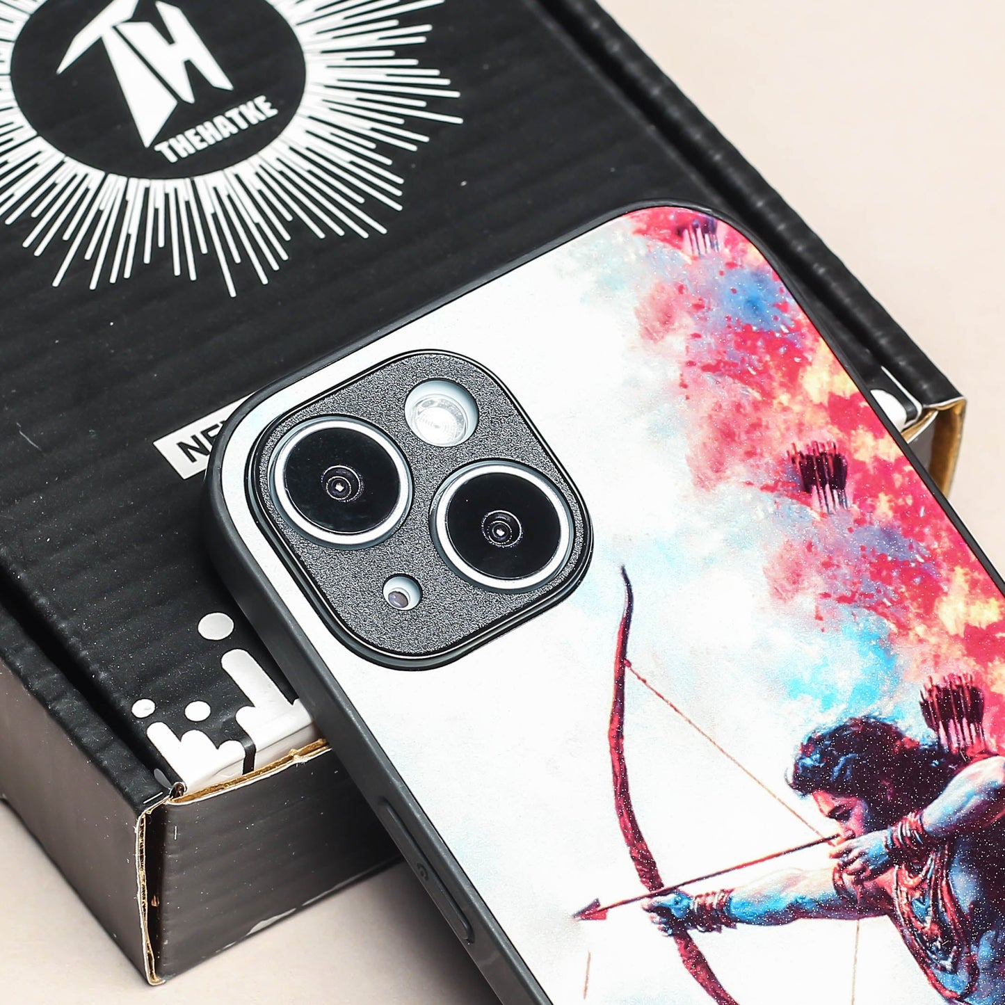 Ram ji 1st Designer Metal Back cover for Apple Iphone 15 Plus