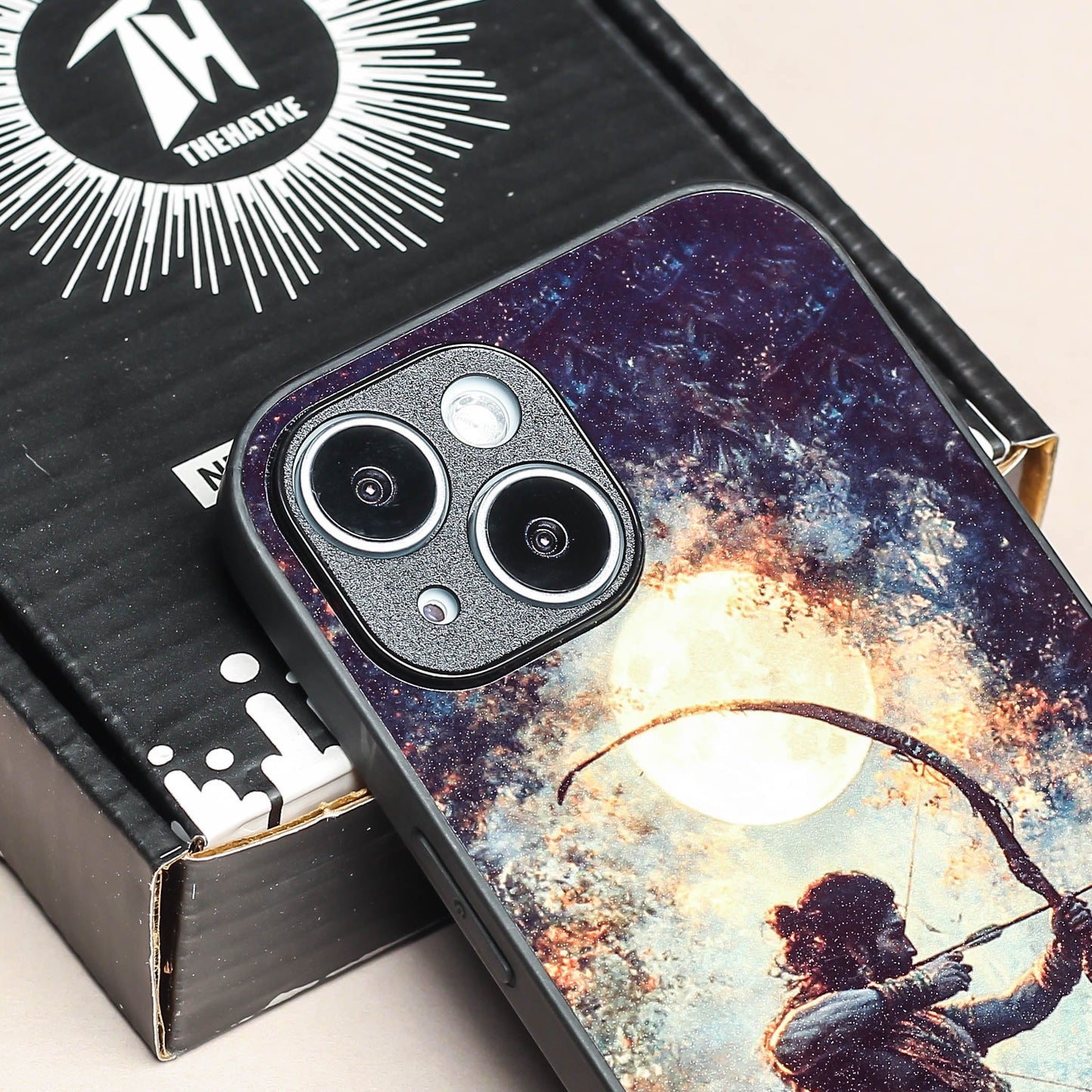 Ram ji 3rd Designer Metal Back cover for Apple Iphone 15