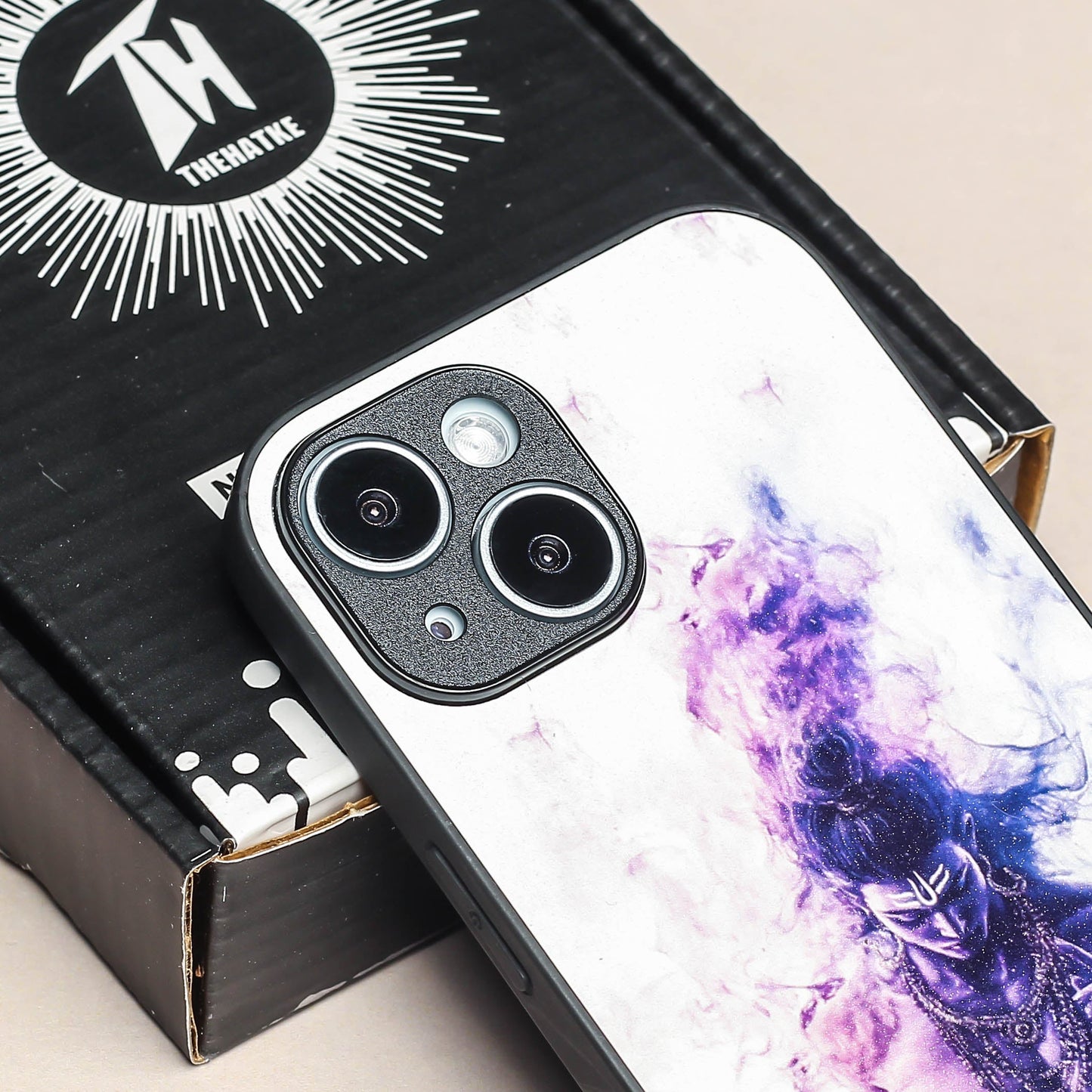 Mahadev ji 3rd Designer Metal Back cover for Apple Iphone 14