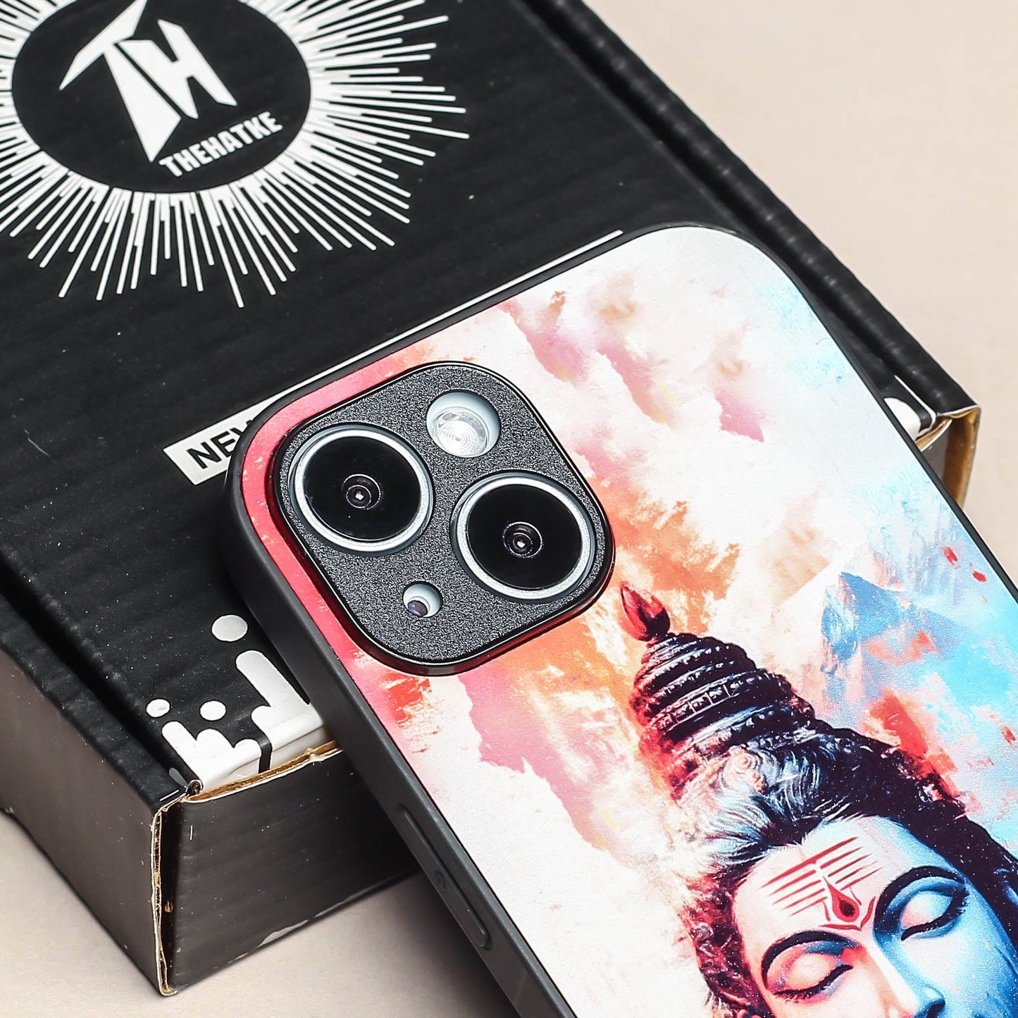 Mahadev ji 6th Designer Metal Back cover for Apple Iphone 15