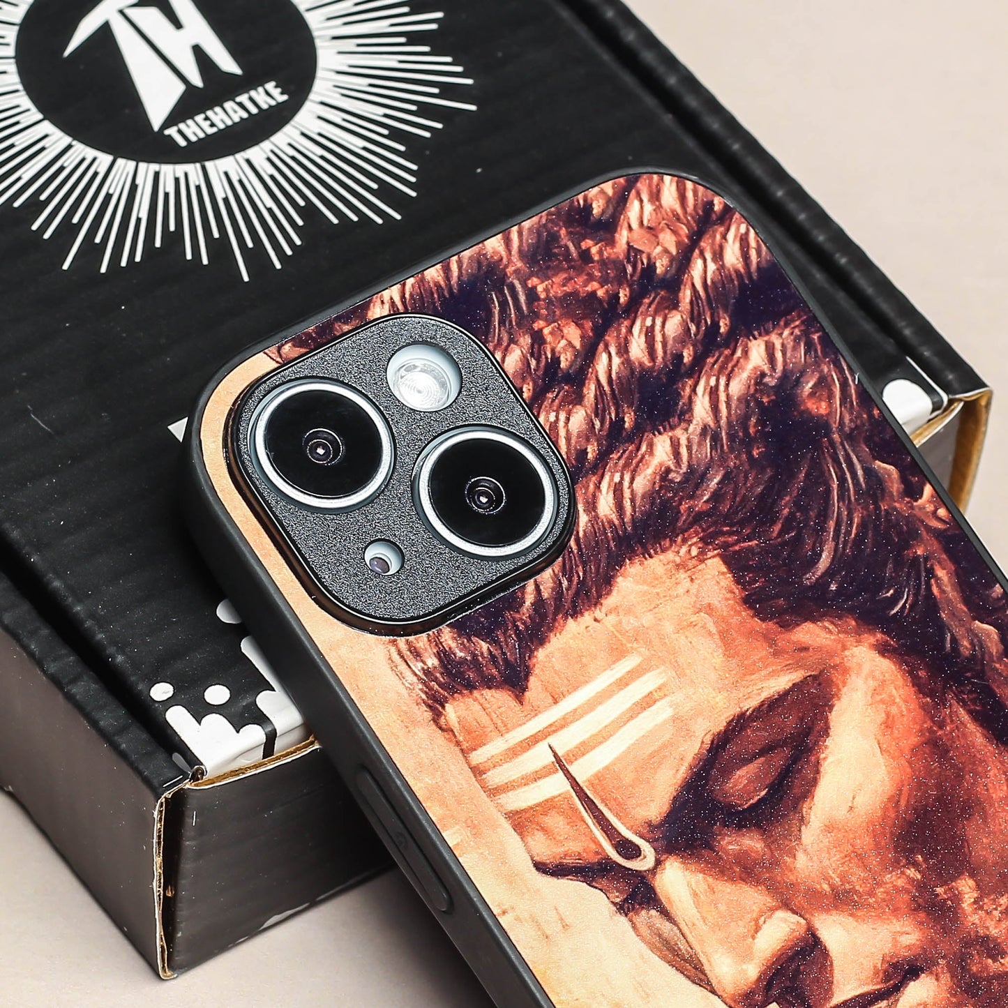 Mahadev ji 5th Designer Metal Back cover for Apple Iphone 14