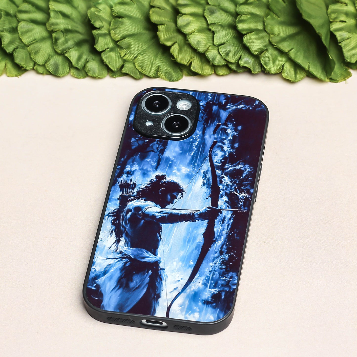 Ram ji 6th Designer Metal Back cover for Apple Iphone 15 Plus