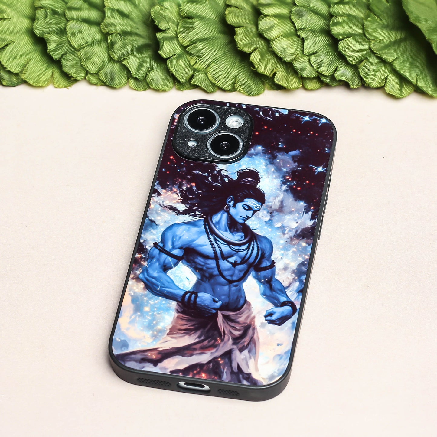 Mahadev ji 2nd Designer Metal Back cover for Apple Iphone 14