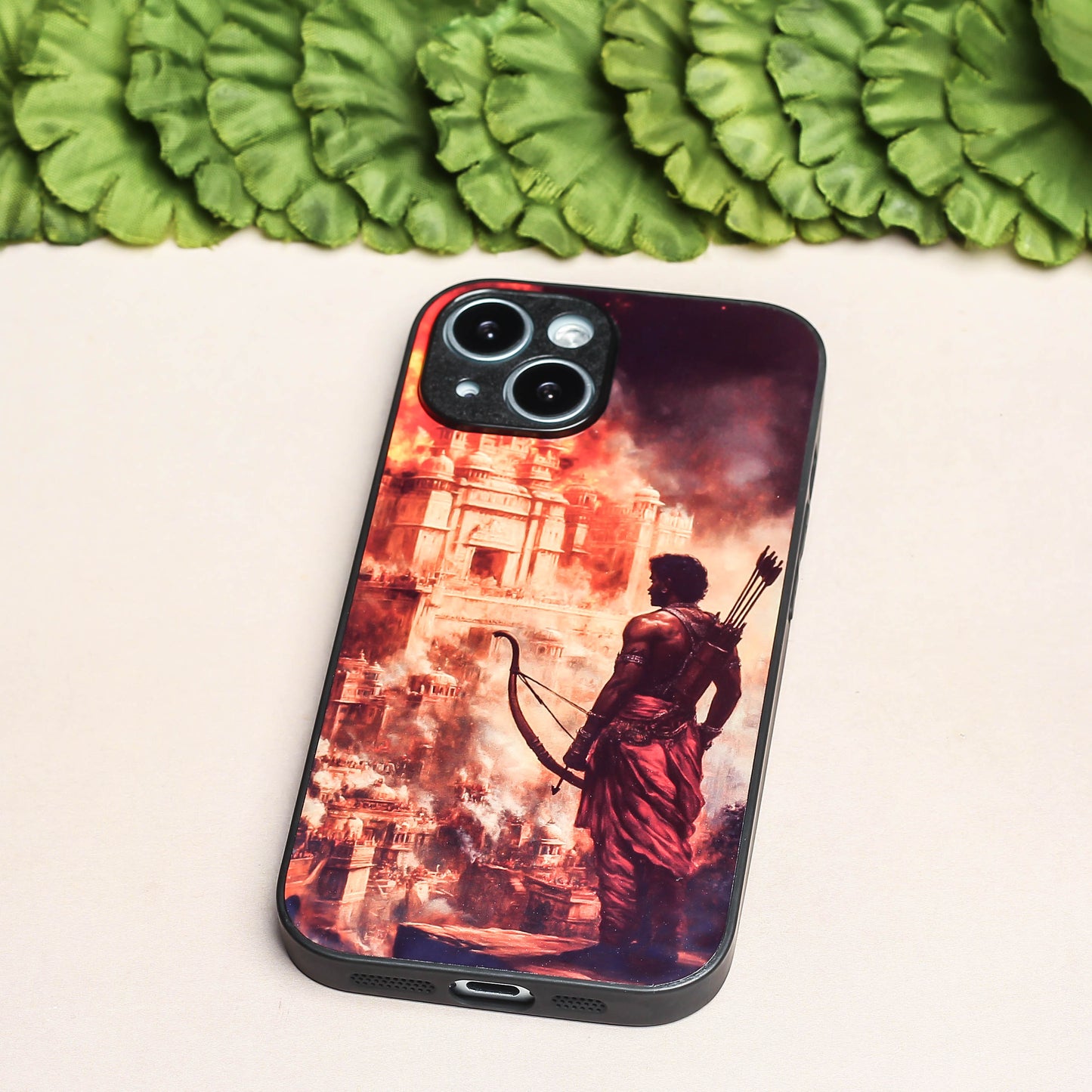 Ram ji 5th Designer Metal Back cover for Apple Iphone 15