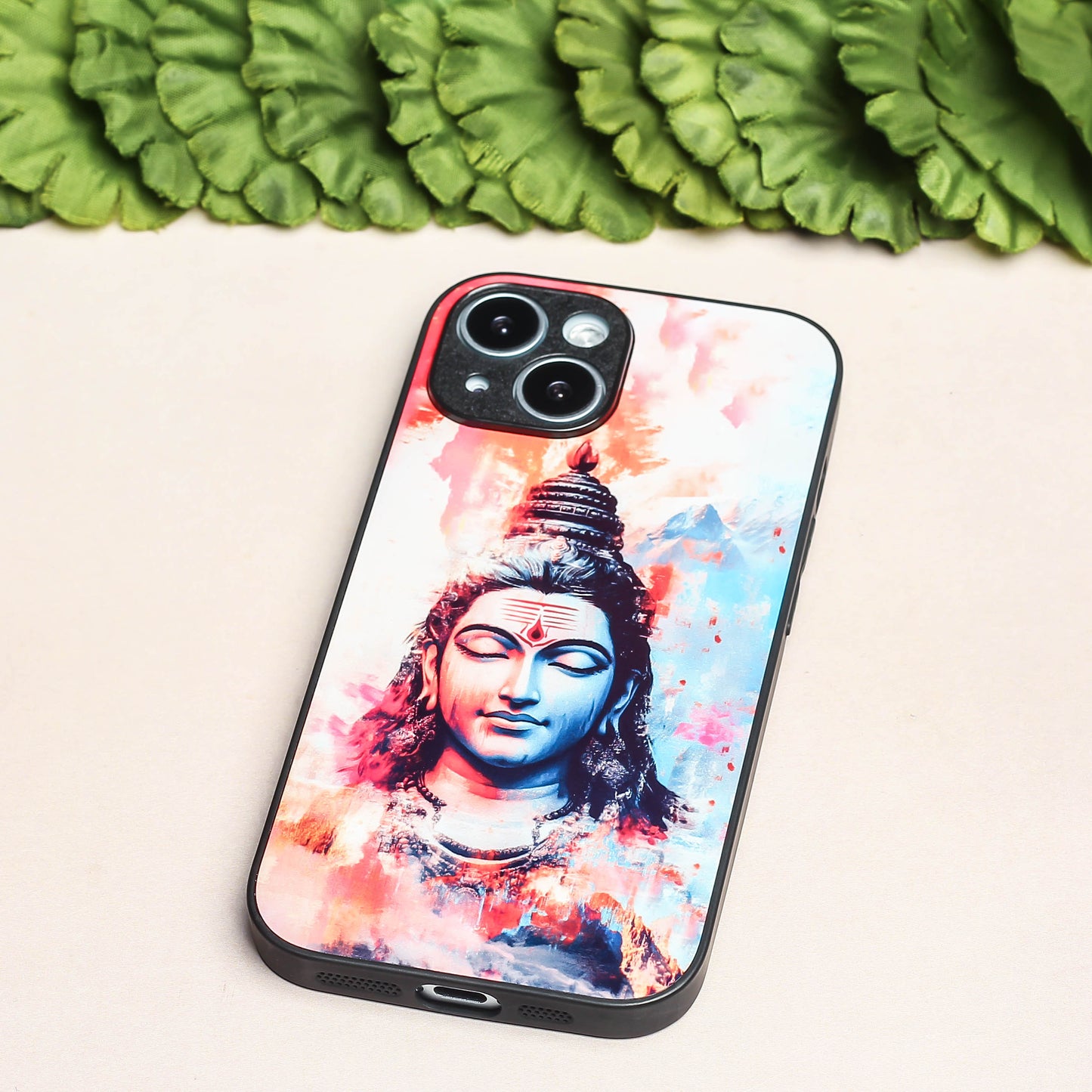 Mahadev ji 6th Designer Metal Back cover for Apple Iphone 14 Plus