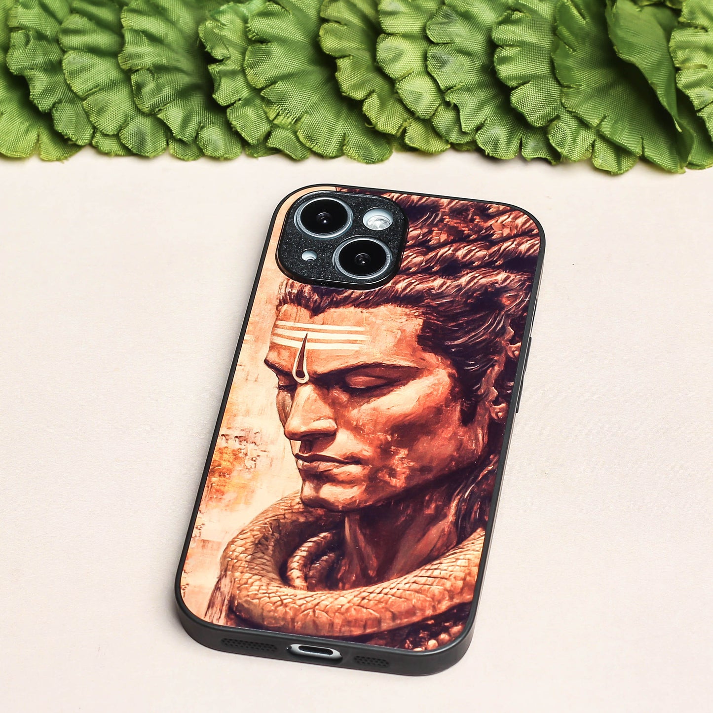 Mahadev ji 5th Designer Metal Back cover for Apple Iphone 15