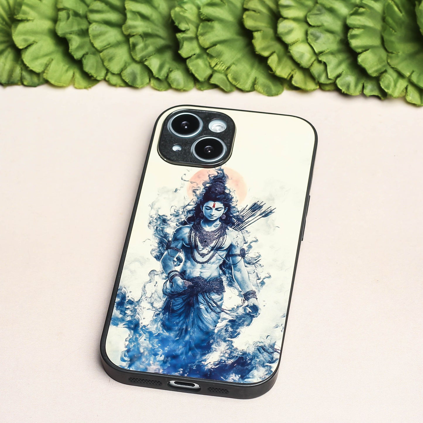 Ram ji 4th Designer Metal Back cover for Apple Iphone 14 Plus