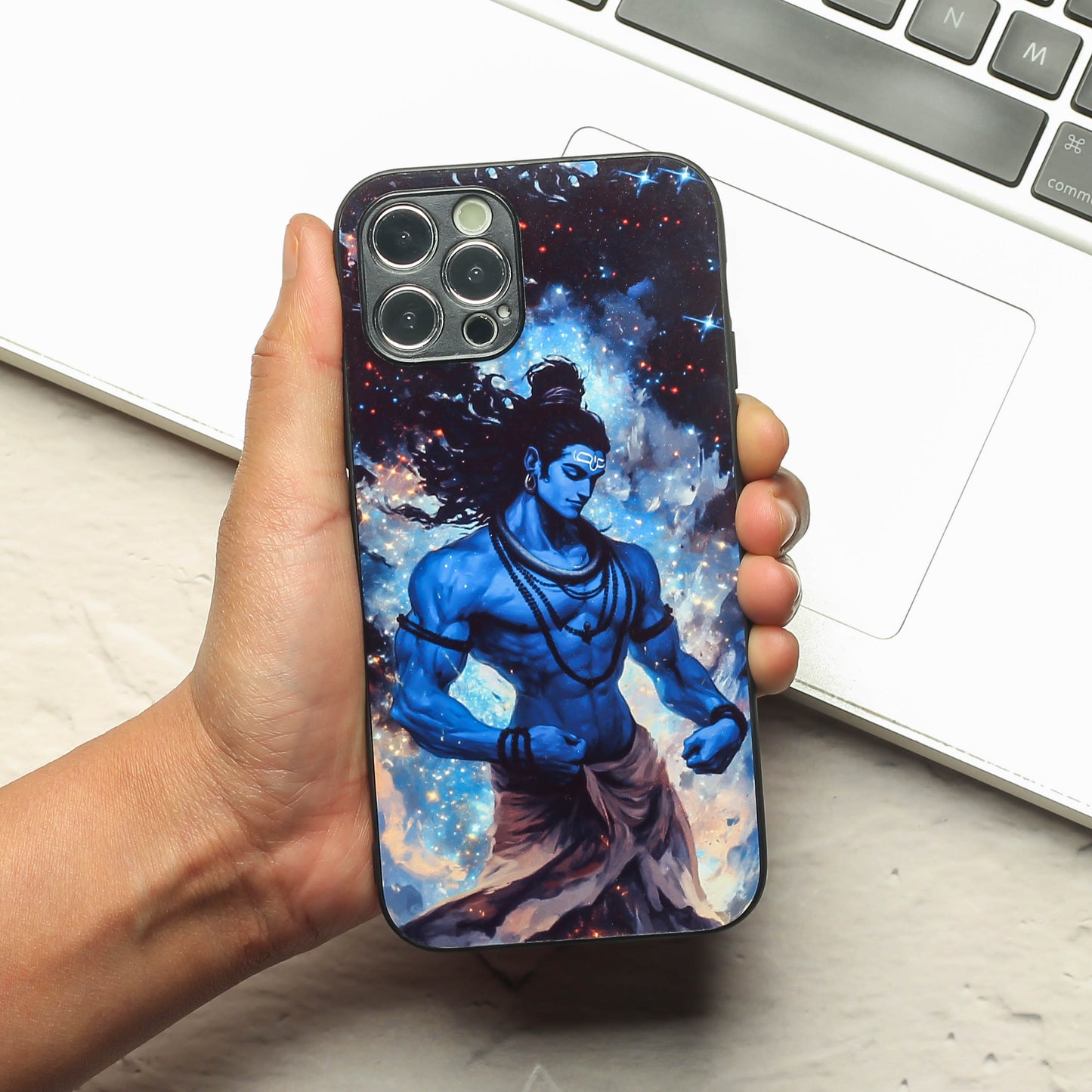 Mahadev ji 2nd Designer Metal Back cover for Apple Iphone 11 Pro