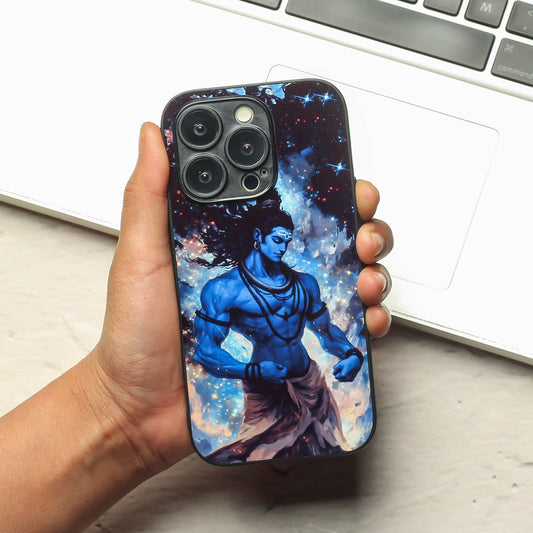 Mahadev ji 2nd Designer Metal Back cover for Apple Iphone 13 Pro