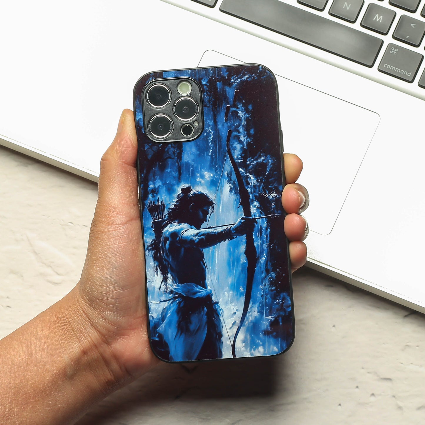 Ram ji 6th Designer Metal Back cover for Apple Iphone 11 Pro