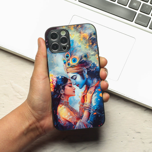 Radha Krishna Designer Metal Back cover for Apple Iphone 11 Pro Max