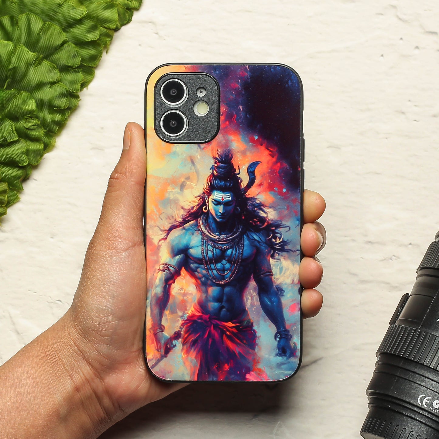 Mahadev ji 4th Designer Metal Back cover for Apple Iphone 11