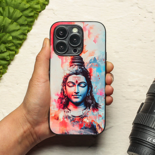 Mahadev ji 6th Designer Metal Back cover for Apple Iphone 16 Pro