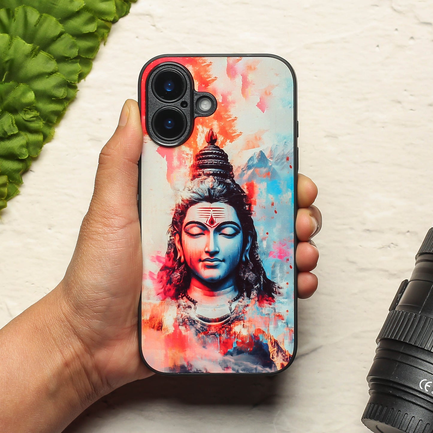 Mahadev ji 6th Designer Metal Back cover for Apple Iphone 16