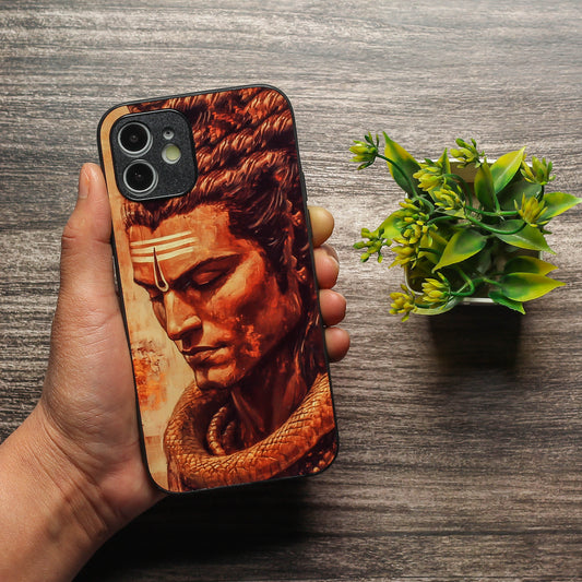 Mahadev ji 5th Designer Metal Back cover for Apple Iphone 12