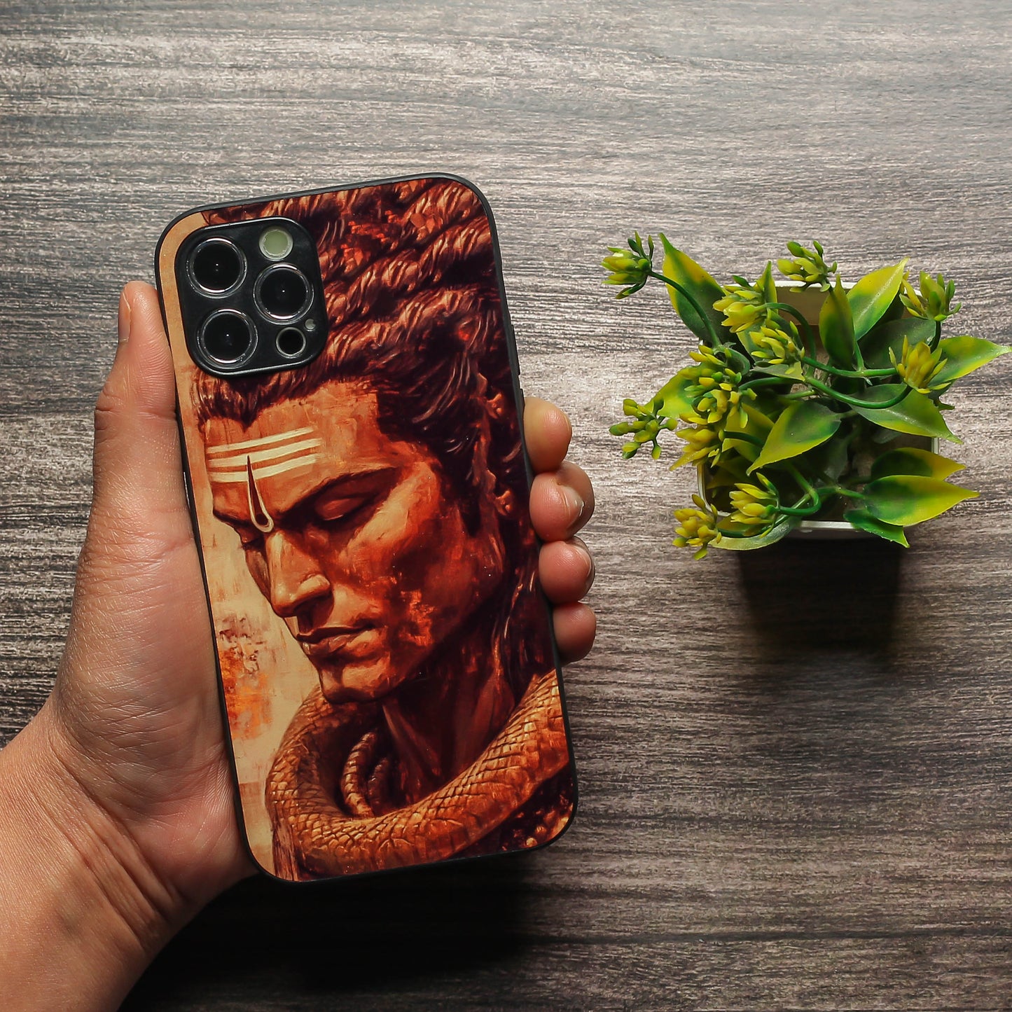 Mahadev ji 5th Designer Metal Back cover for Apple Iphone 11 Pro