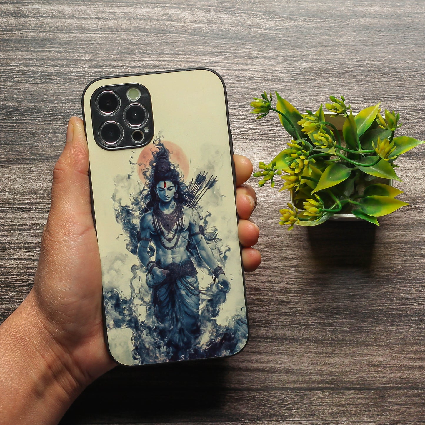 Ram ji 4th Designer Metal Back cover for Apple Iphone 11 Pro Max