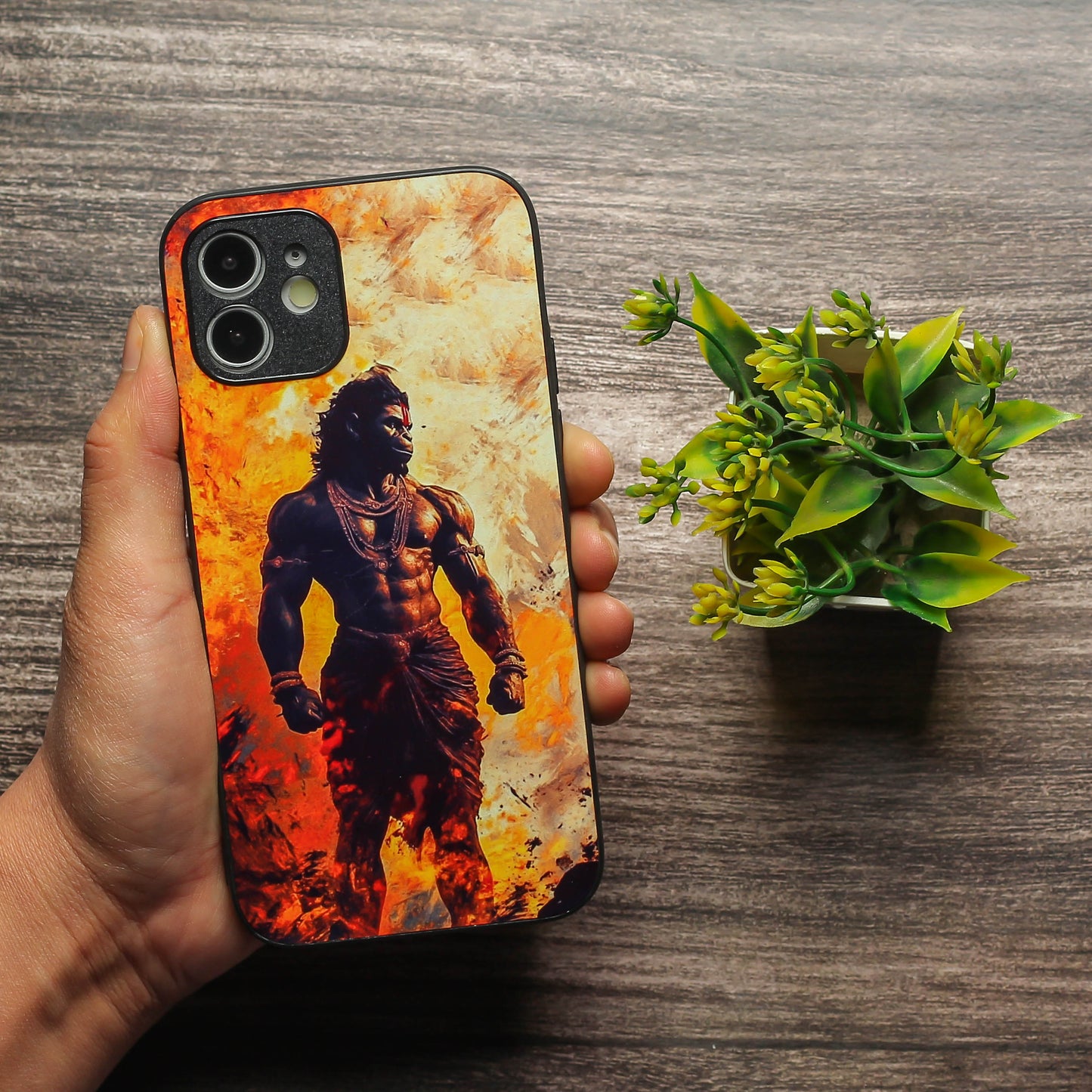 Hanuman ji 5th Designer Metal Back cover for Apple Iphone 11