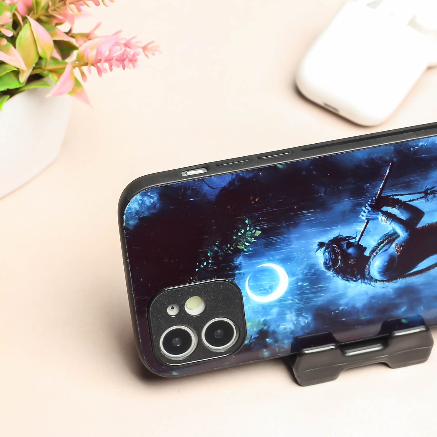 Krishna ji 2nd Designer Metal Back cover for Apple Iphone 11