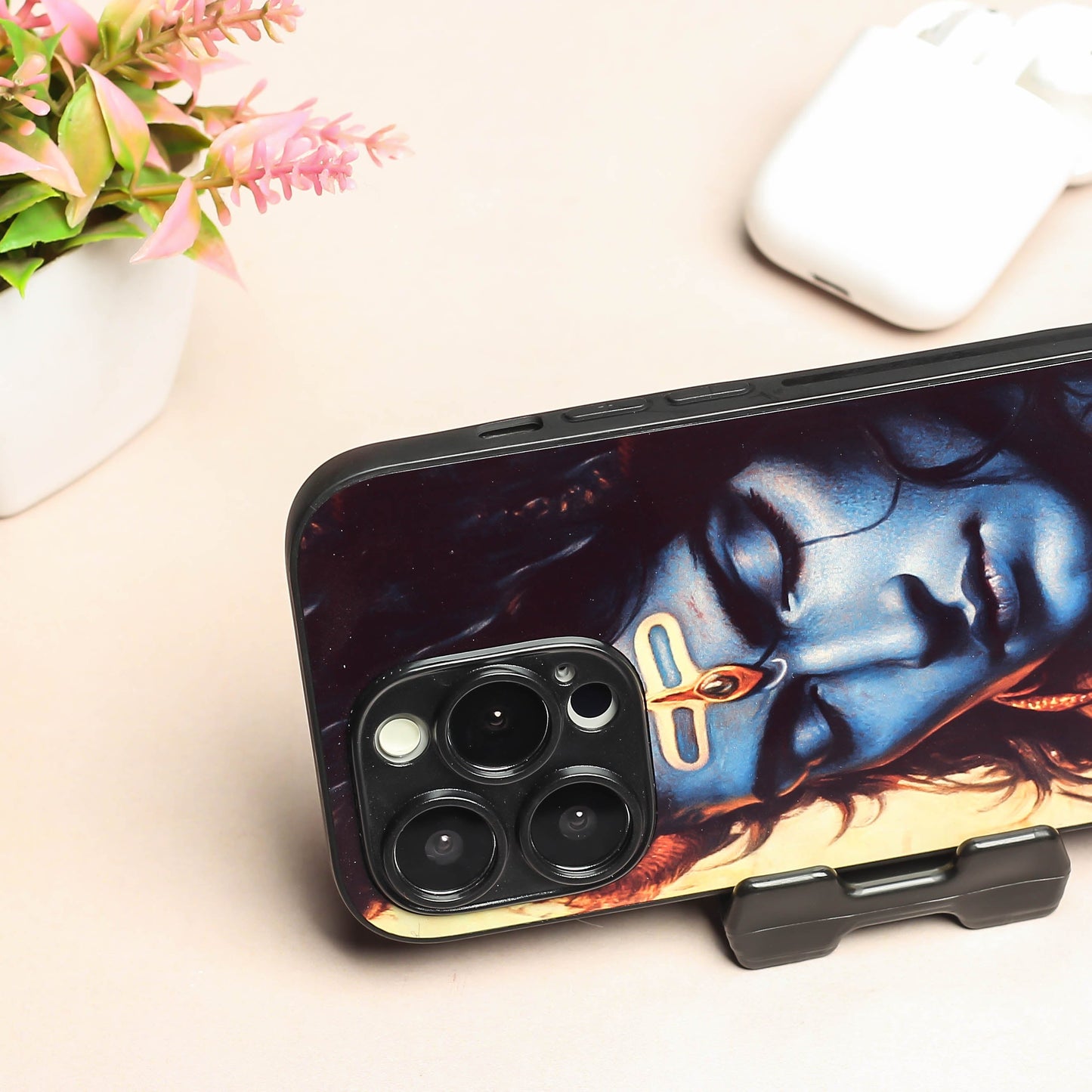 Mahadev ji 1st Designer Metal Back cover for Apple Iphone 14 Pro Max