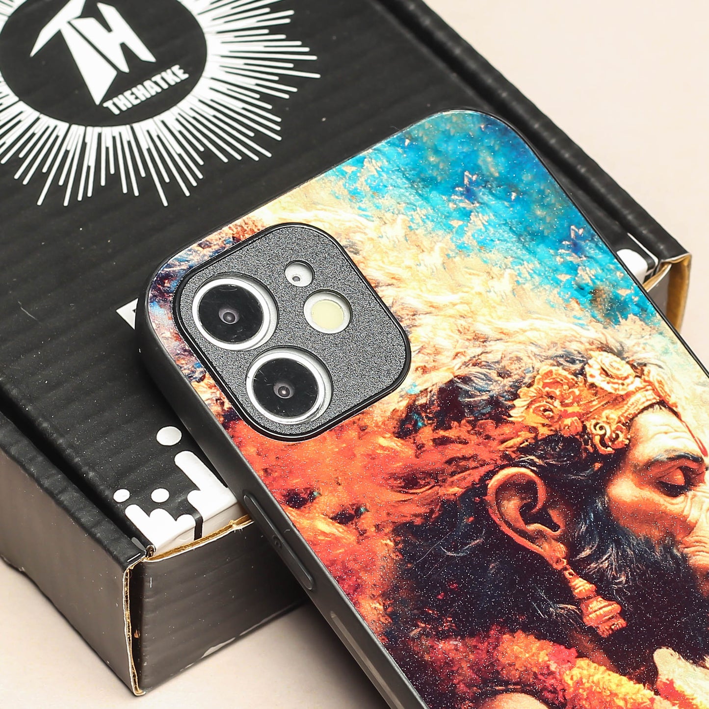 Hanuman ji 3rd Designer Metal Back cover for Apple Iphone 11
