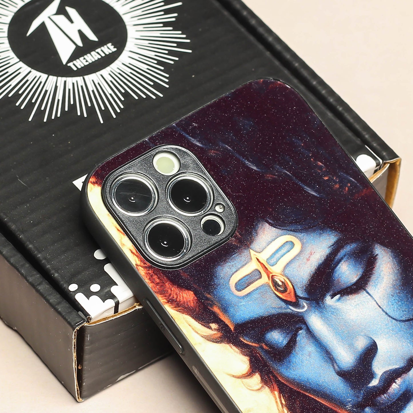 Mahadev ji 1st Designer Metal Back cover for Apple Iphone 12 Pro