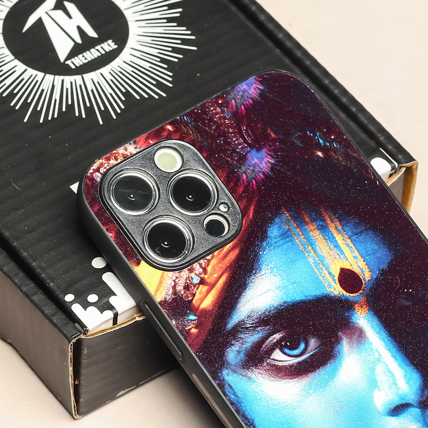 Krishna ji 1st Designer Metal Back cover for Apple Iphone 12 Pro Max