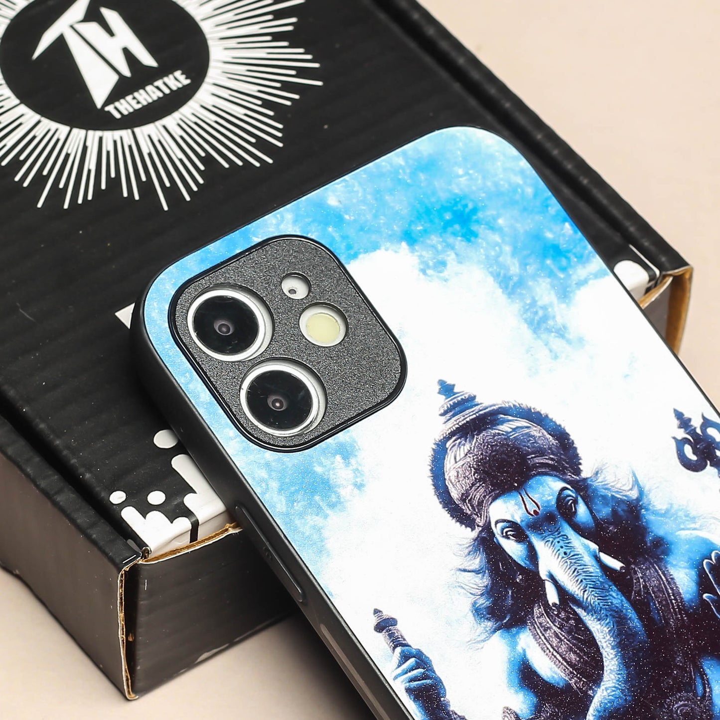 Ganesh ji 1st Designer Metal Back cover for Apple Iphone 11
