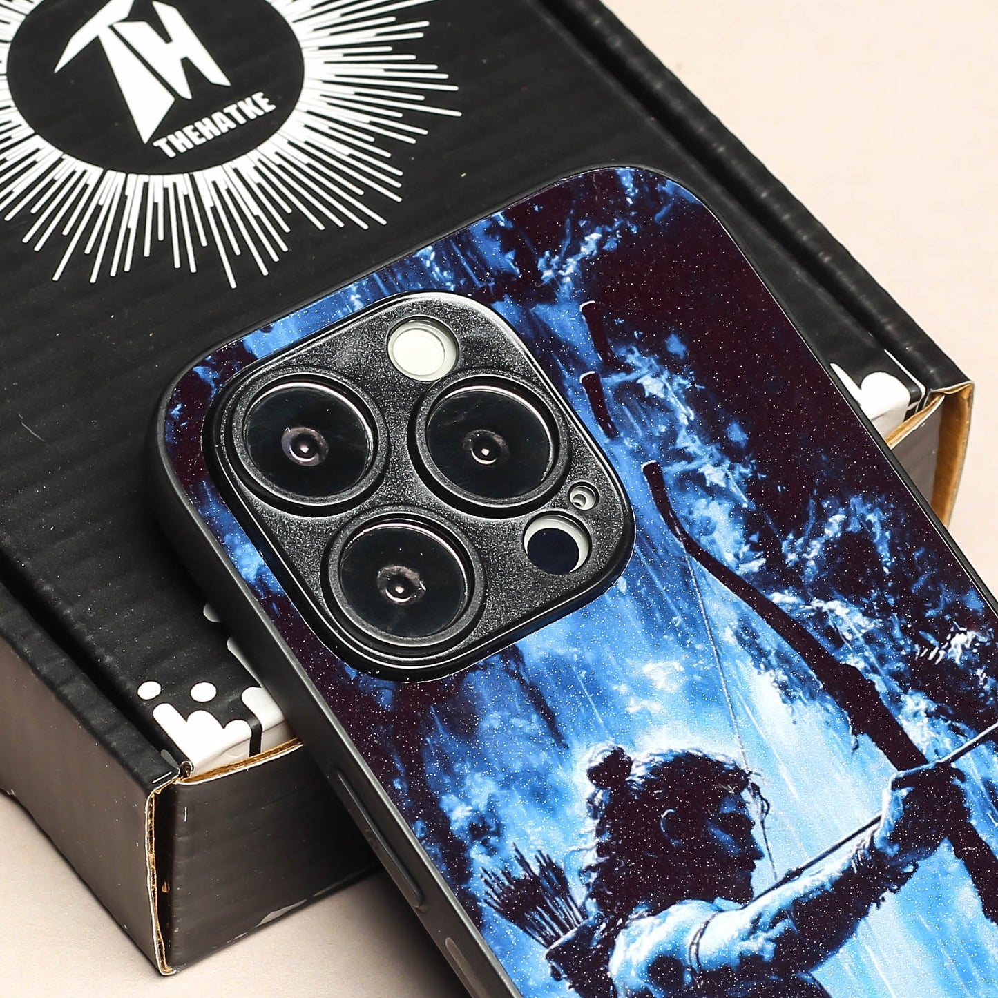 Ram ji 6th Designer Metal Back cover for Apple Iphone 15 Pro Max