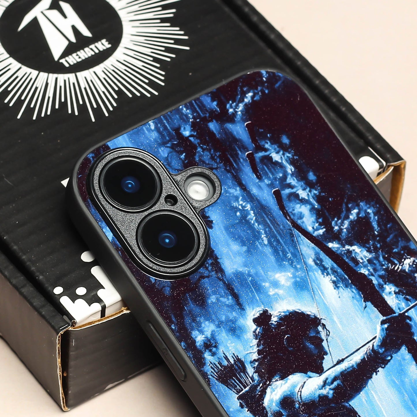 Ram ji 6th Designer Metal Back cover for Apple Iphone 16 Plus