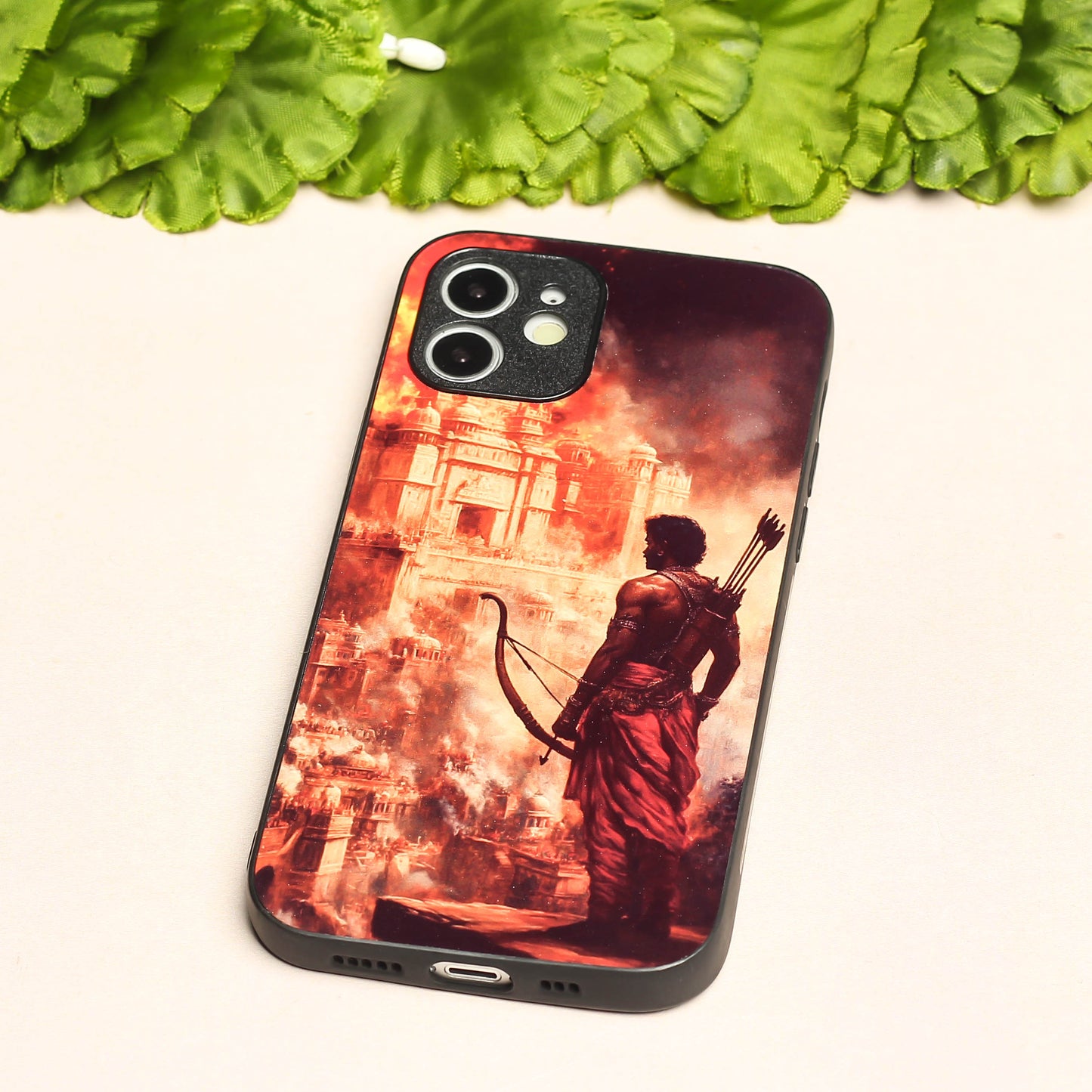 Ram ji 5th Designer Metal Back cover for Apple Iphone 12