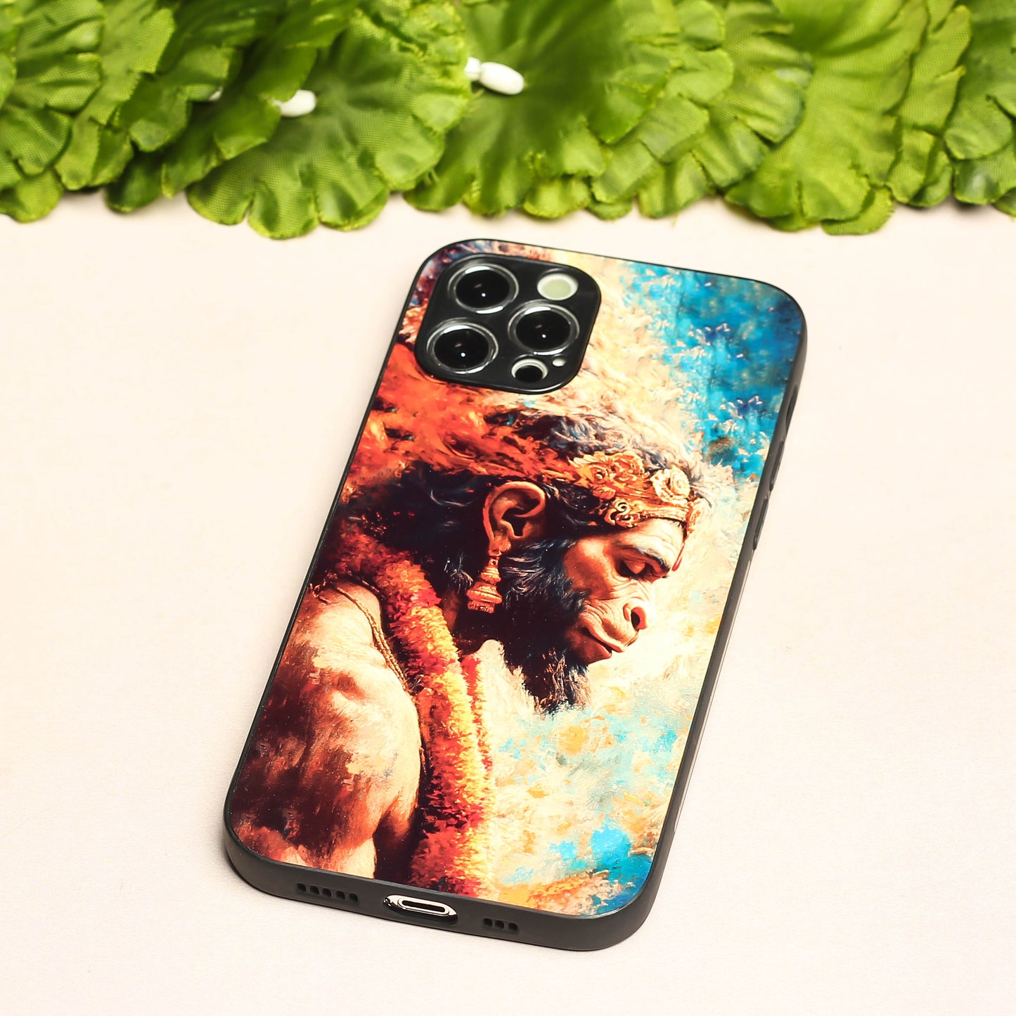 Hanuman ji 3rd Designer Metal Back cover for Apple Iphone 11 Pro