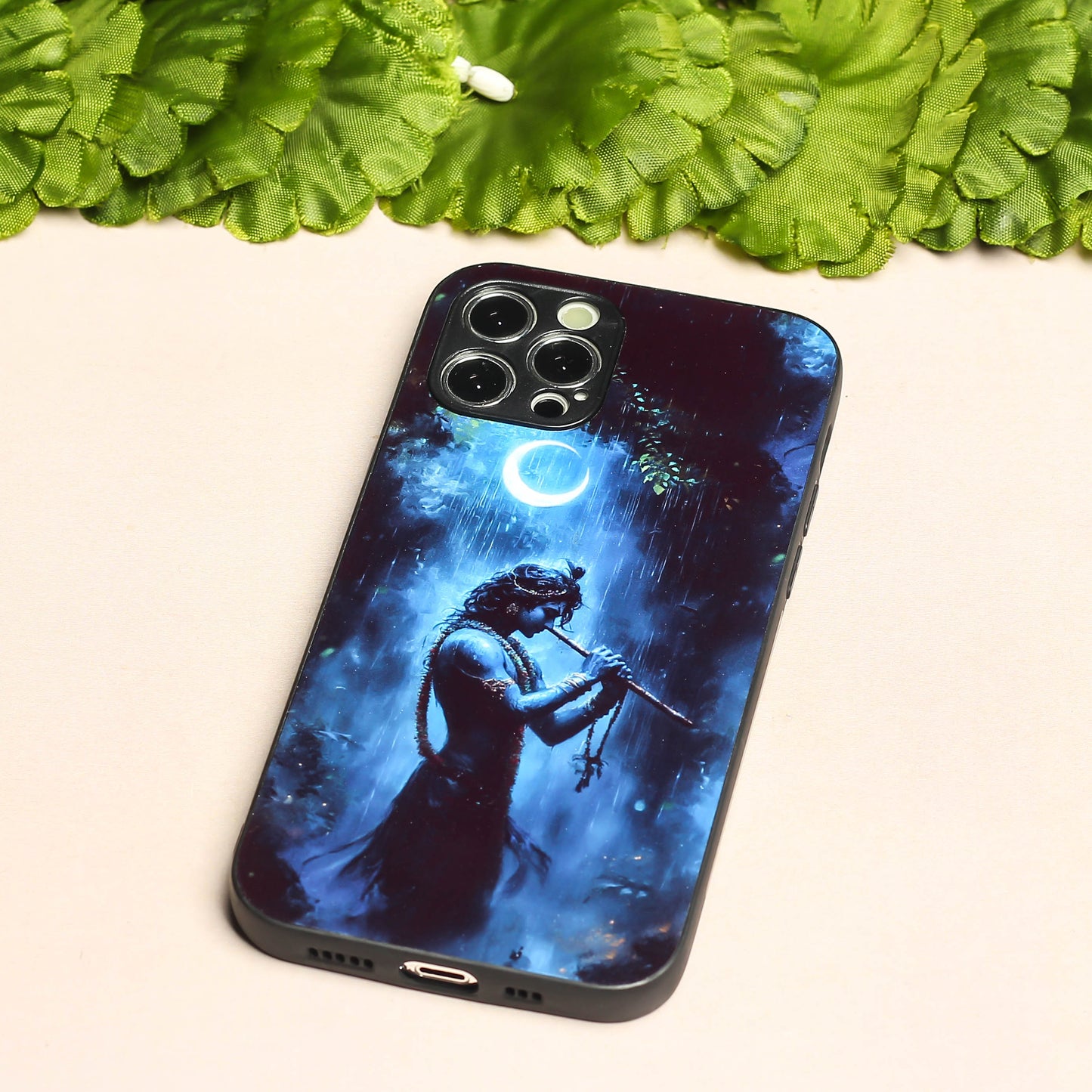 Krishna ji 2nd Designer Metal Back cover for Apple Iphone 11 Pro Max