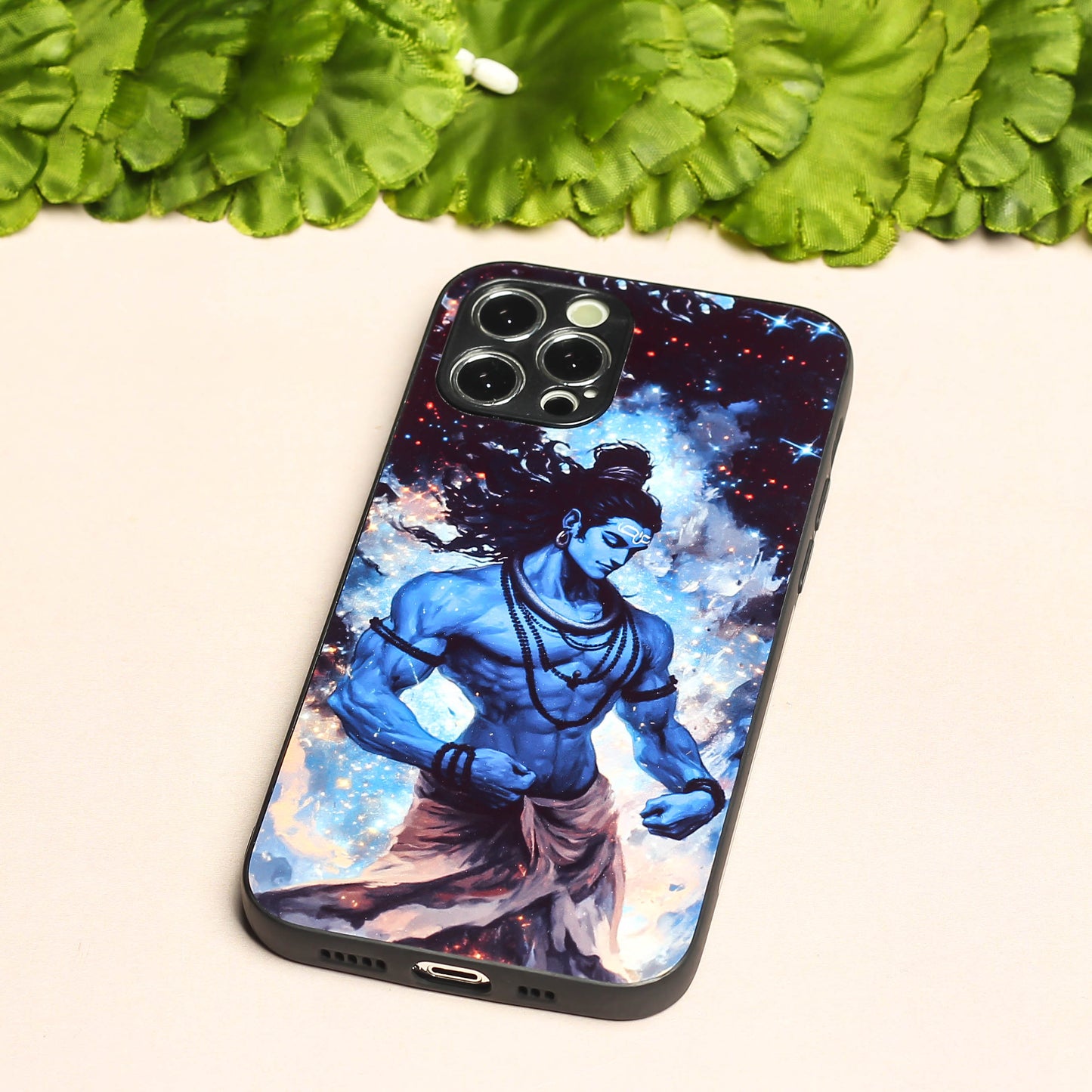Mahadev ji 2nd Designer Metal Back cover for Apple Iphone 12 Pro