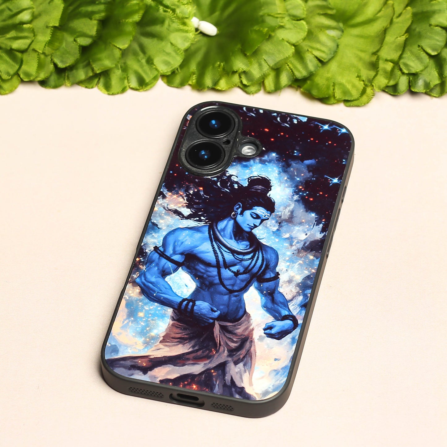 Mahadev ji 2nd Designer Metal Back cover for Apple Iphone 16