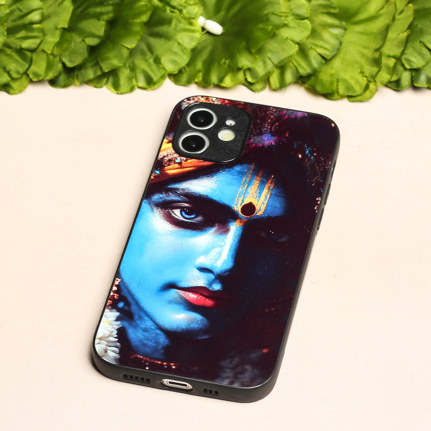 Krishna ji 1st Designer Metal Back cover for Apple Iphone 11