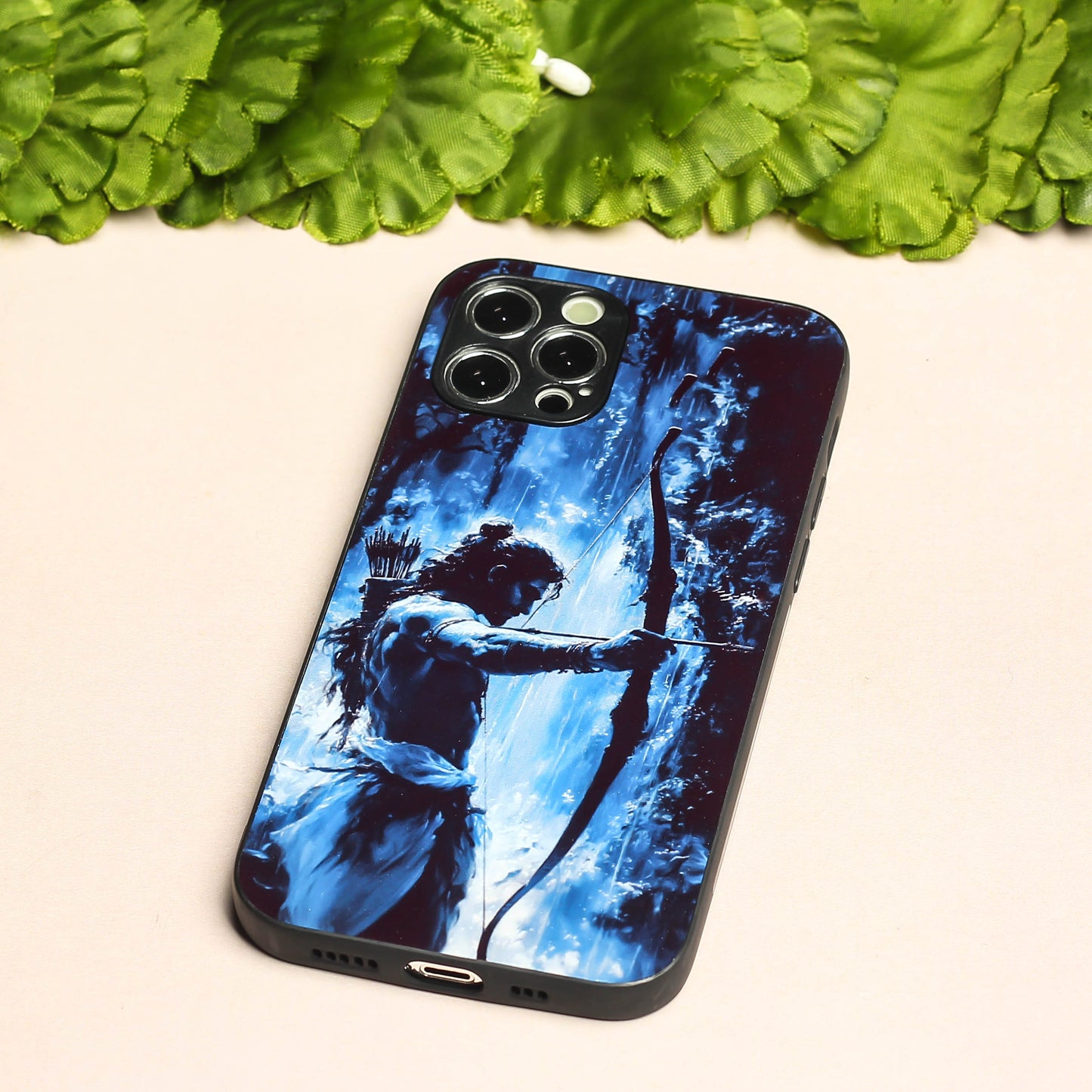 Ram ji 6th Designer Metal Back cover for Apple Iphone 12 Pro Max