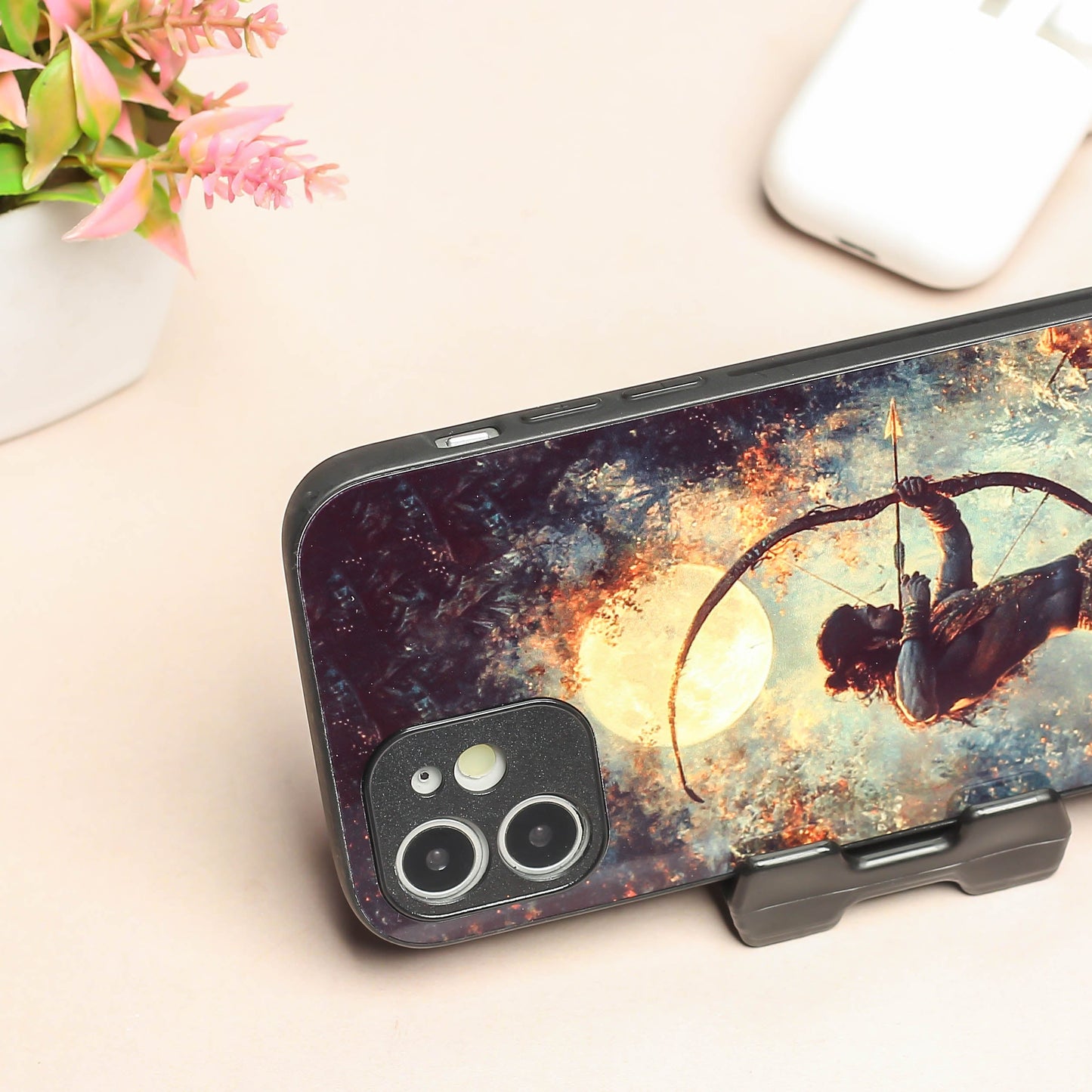 Ram ji 3rd Designer Metal Back cover for Apple Iphone 12