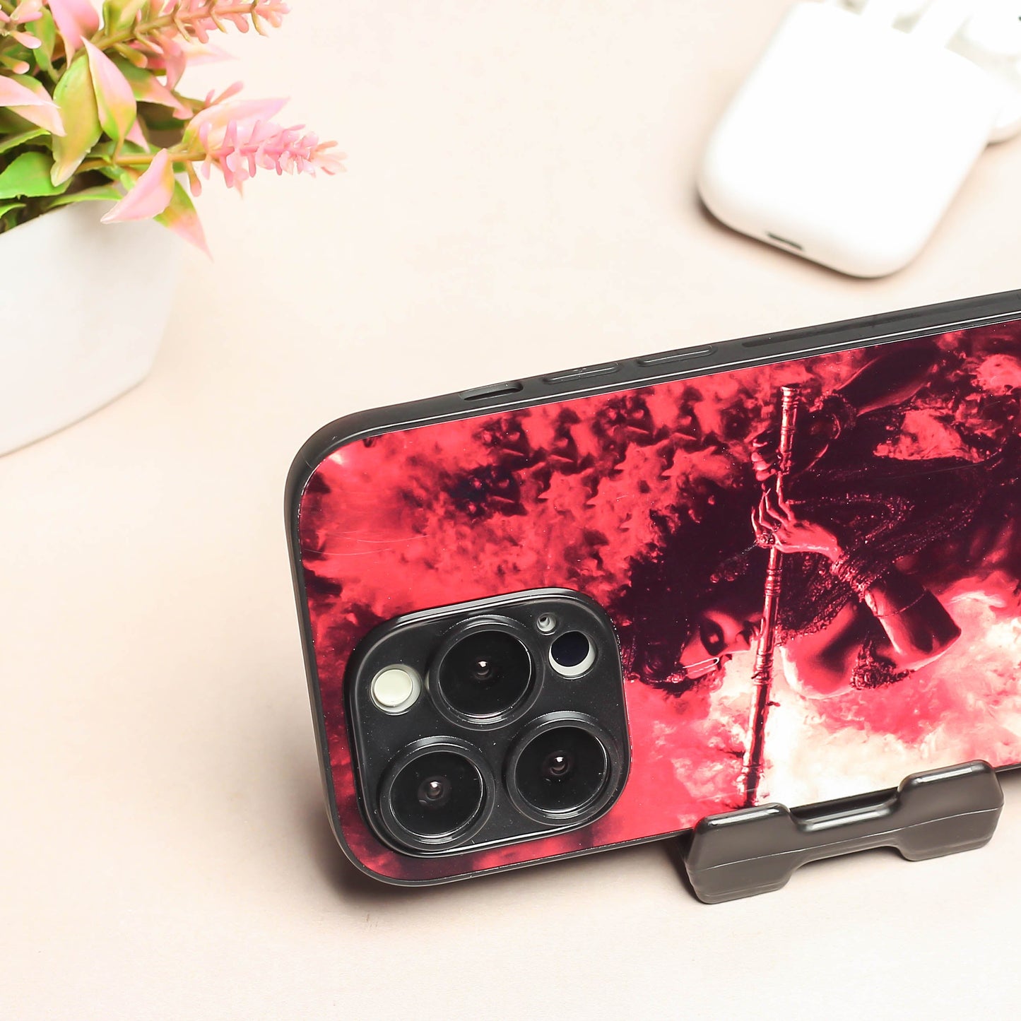 Krishna ji 4th Designer Metal Back cover for Apple Iphone 14 Pro Max