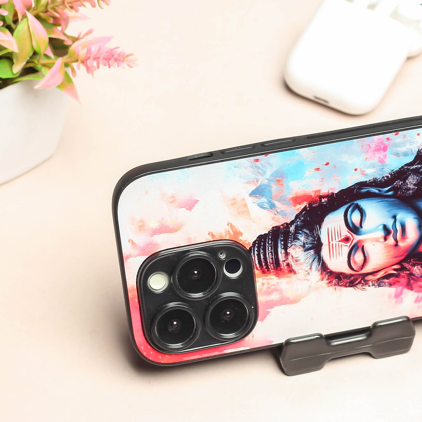 Mahadev ji 6th Designer Metal Back cover for Apple Iphone 13 Pro