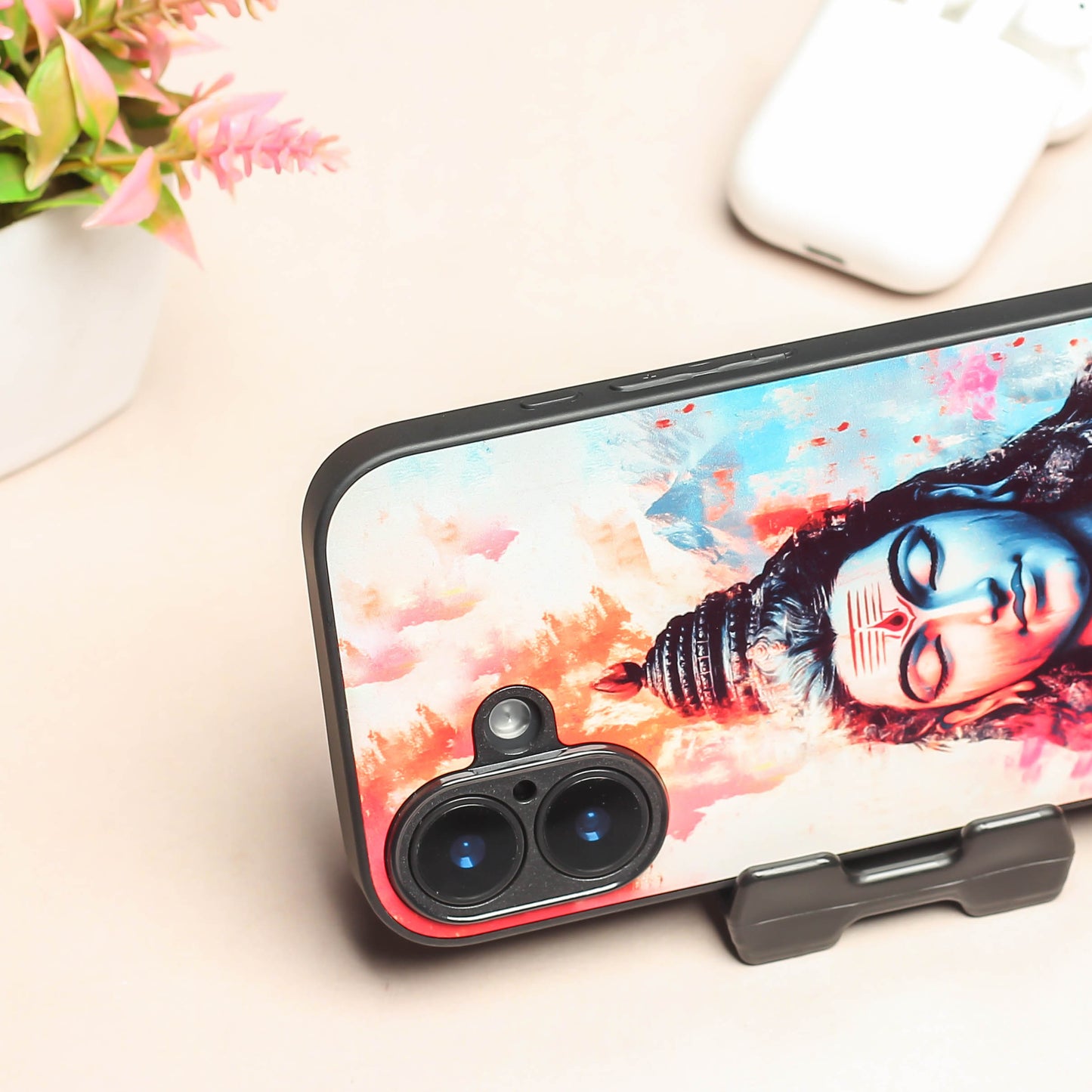 Mahadev ji 6th Designer Metal Back cover for Apple Iphone 16