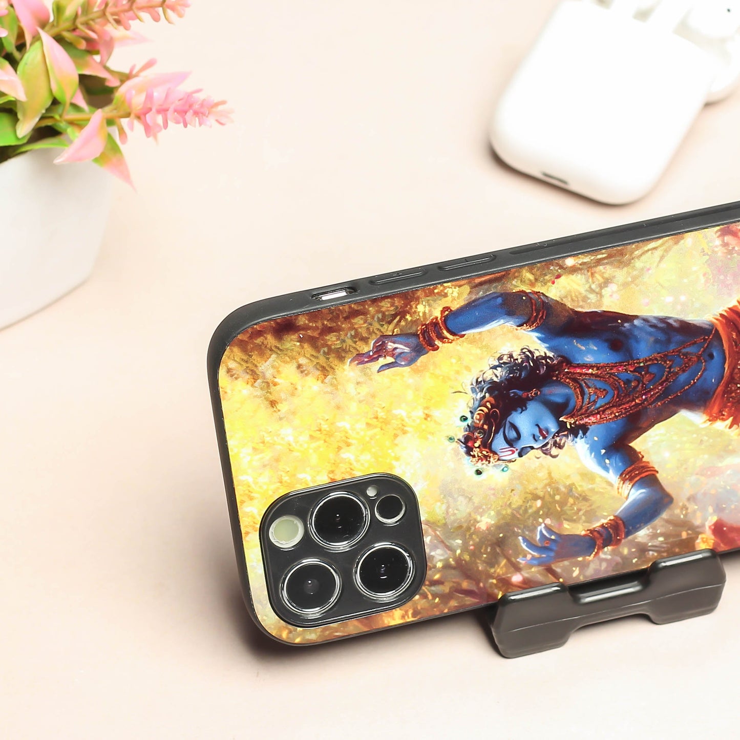 Krishna ji 3rd Designer Metal Back cover for Apple Iphone 11 Pro Max