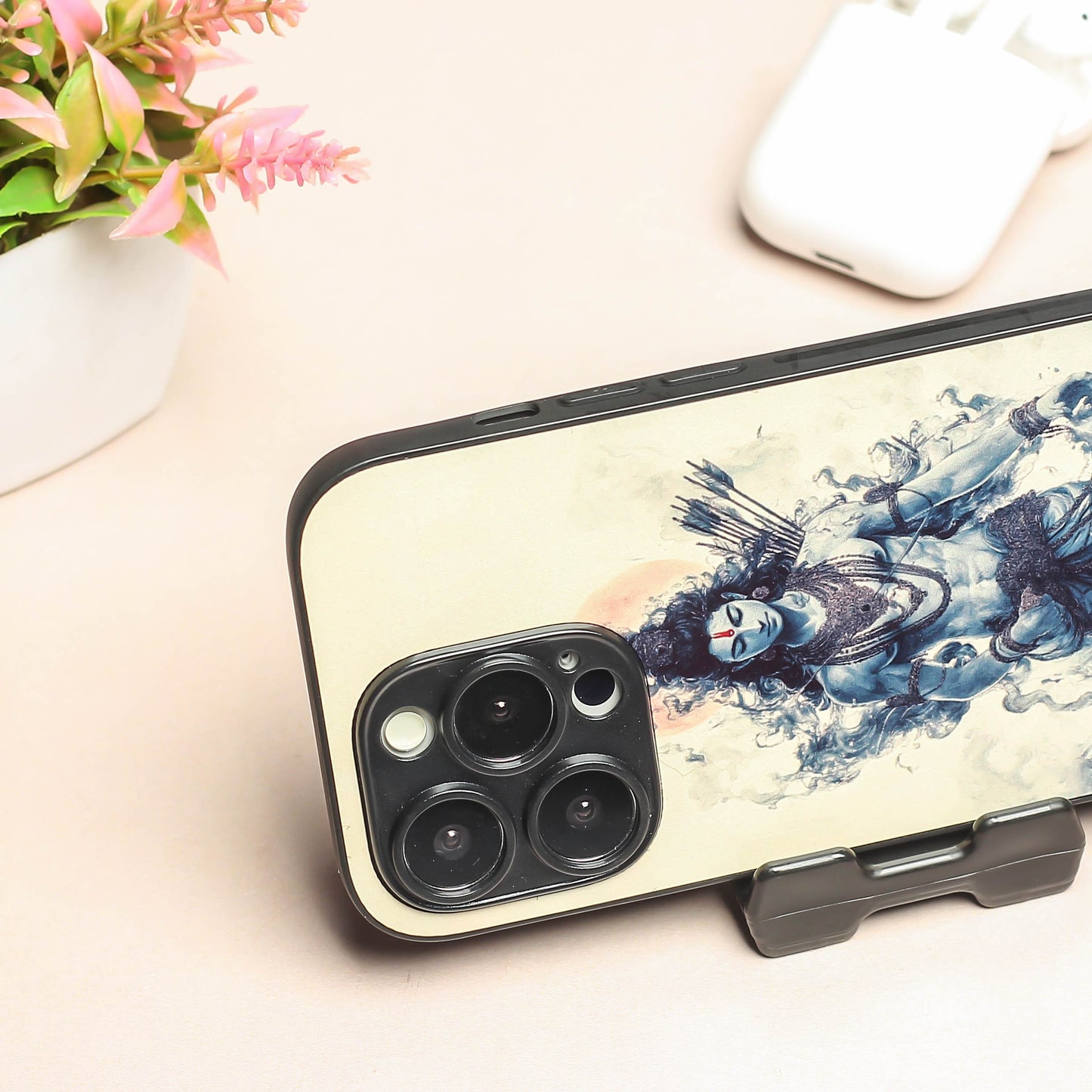 Ram ji 4th Designer Metal Back cover for Apple Iphone 13 Pro