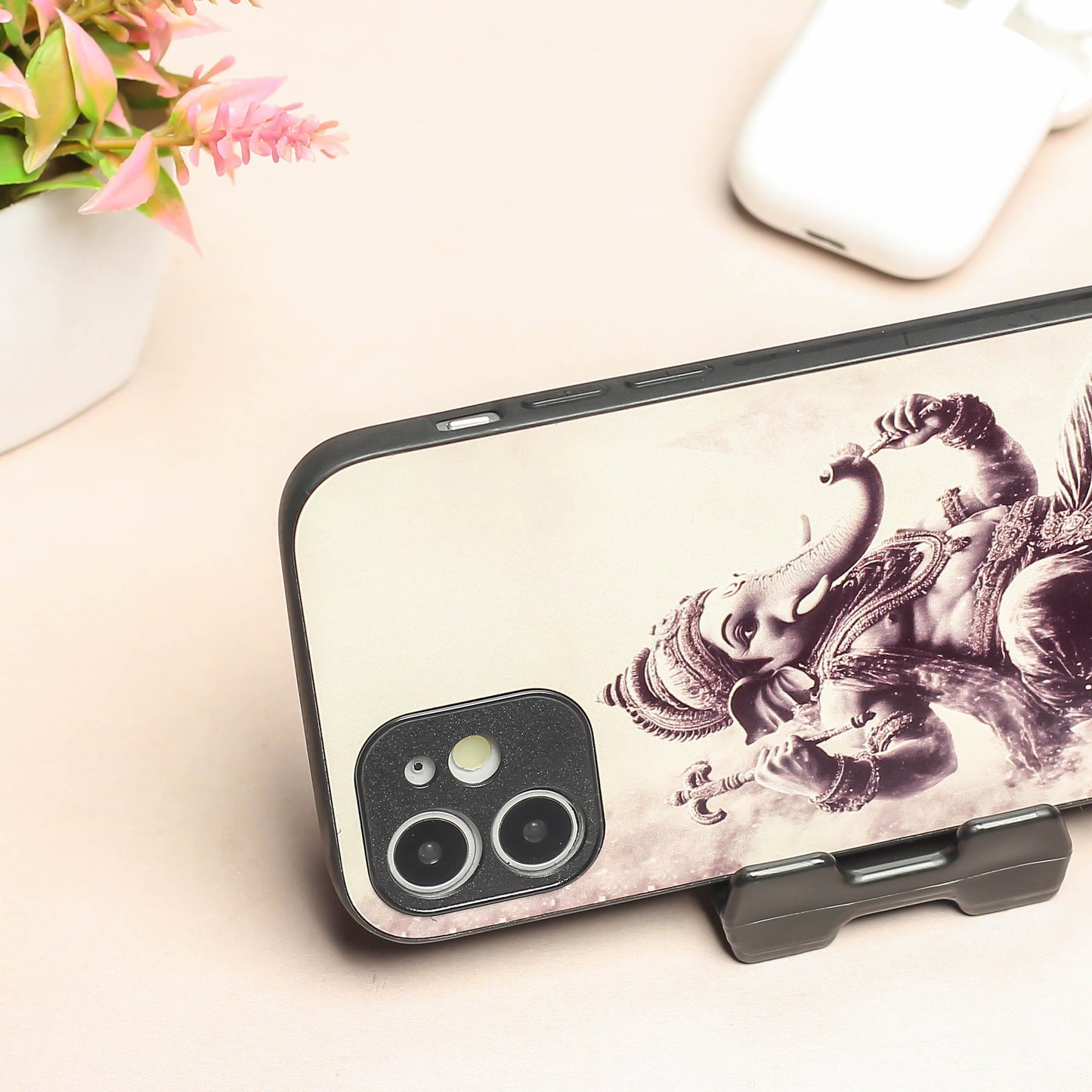 Ganesh ji 6th Designer Metal Back cover for Apple Iphone 11